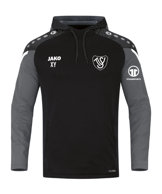 JAKO Performance Hoody Schwarz Grau SV Trieben