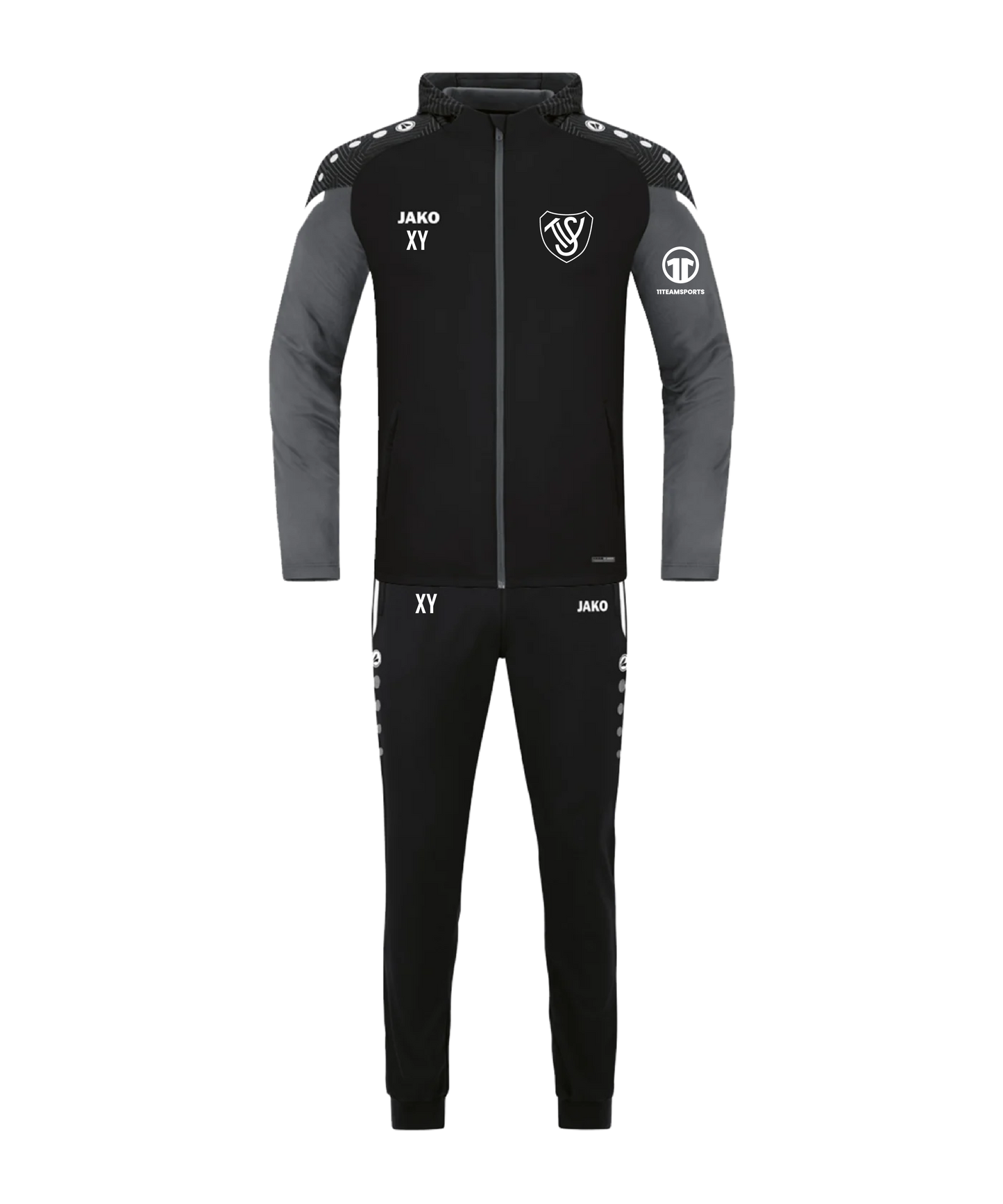 JAKO Performance Präsentationsanzug Schwarz SV Trieben