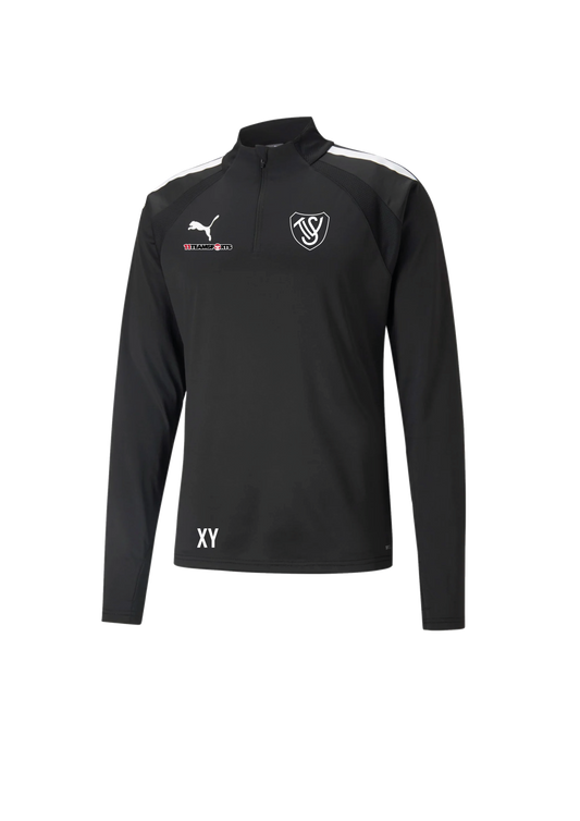 PUMA teamLIGA HalfZip Sweatshirt Kids Schwarz SV Trieben