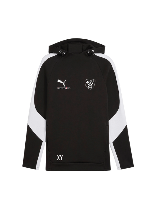 PUMA teamEvostripe Hoody Schwarz SV Trieben