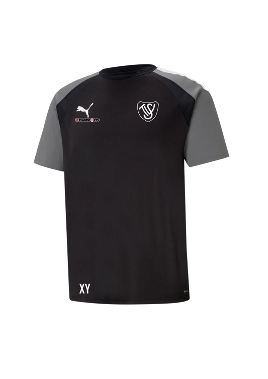 PUMA teamPACER Trikot Kids Schwarz Grau SV Trieben