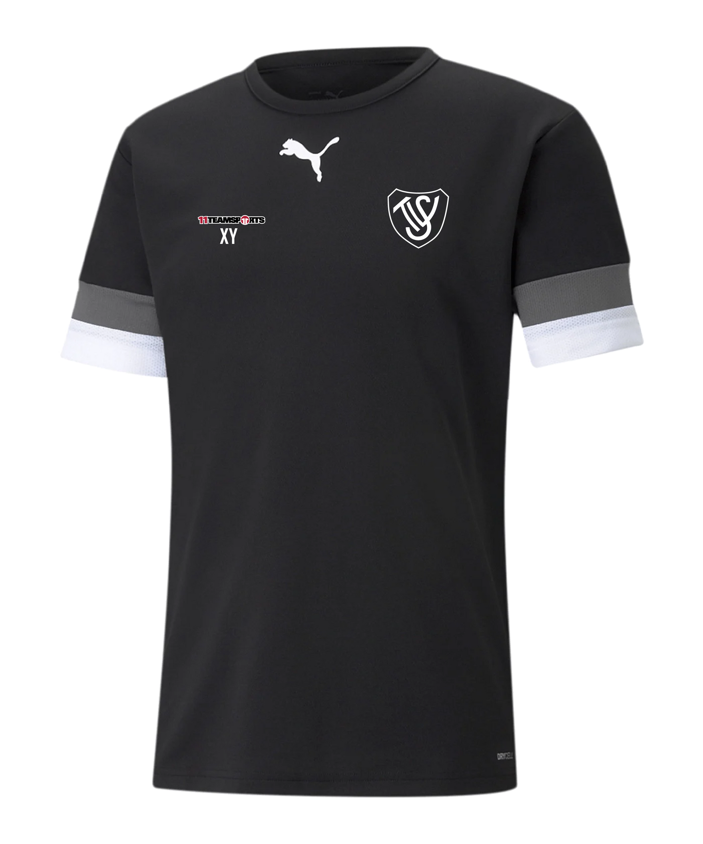 PUMA teamRISE Trikot Kids Schwarz SV Trieben