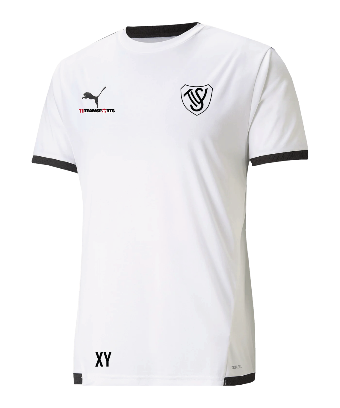 PUMA teamLIGA Trikot Weiss SV Trieben