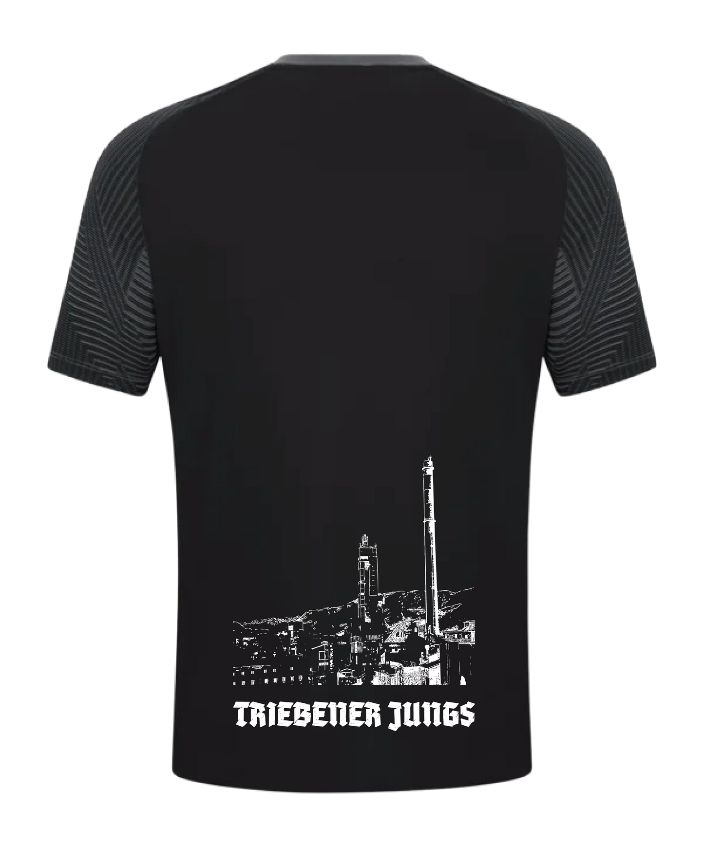 SV Trieben JAKO Performance Polo Schwarz Grau Triebener Jungs