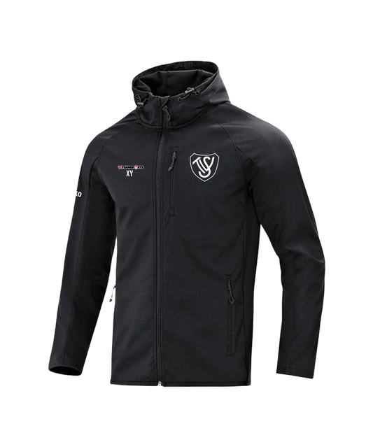 JAKO Softshelljacke Light Schwarz SV Trieben
