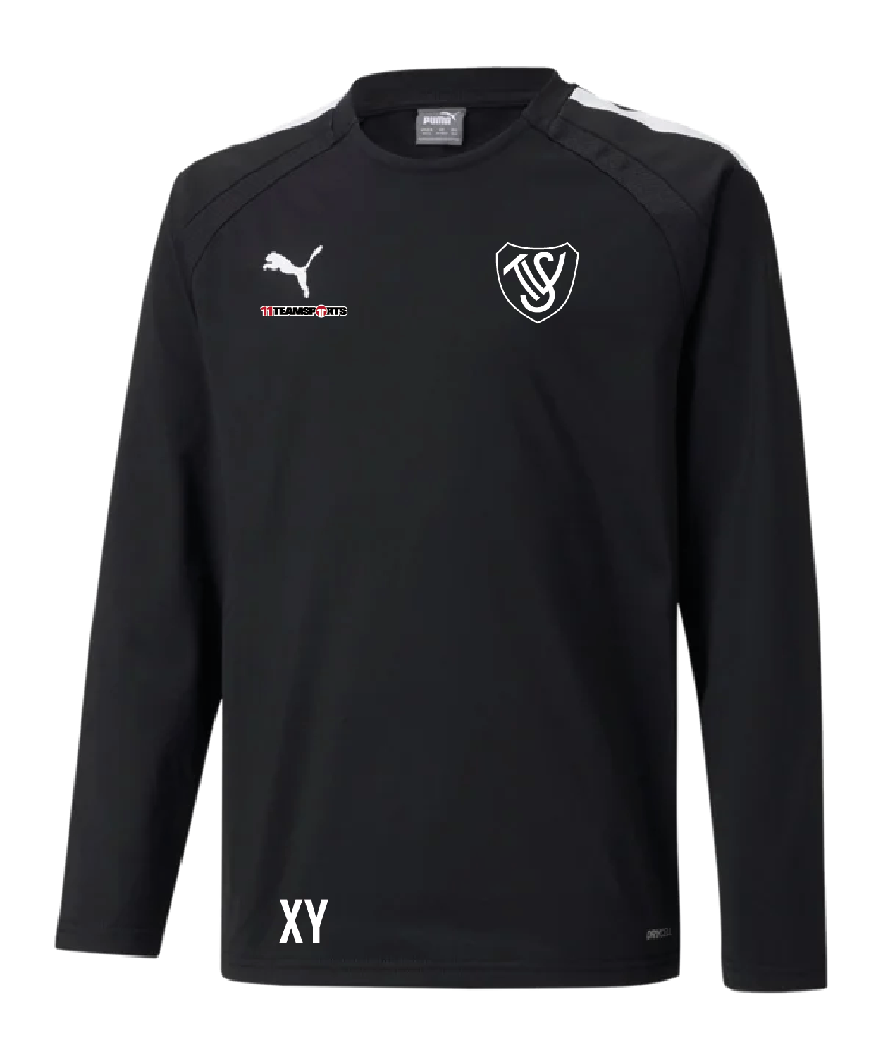 PUMA teamLIGA Sweatshirt Kids Schwarz SV Trieben