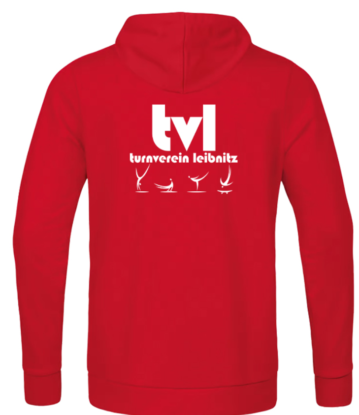 JAKO Base Kapuzenjacke Damen Rot TV Leibnitz