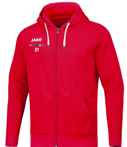 JAKO Base Kapuzenjacke Damen Rot TV Leibnitz