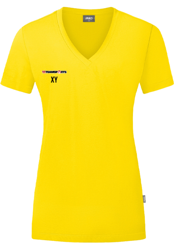 JAKO Organic T-Shirt Damen Gelb TV Leibnitz