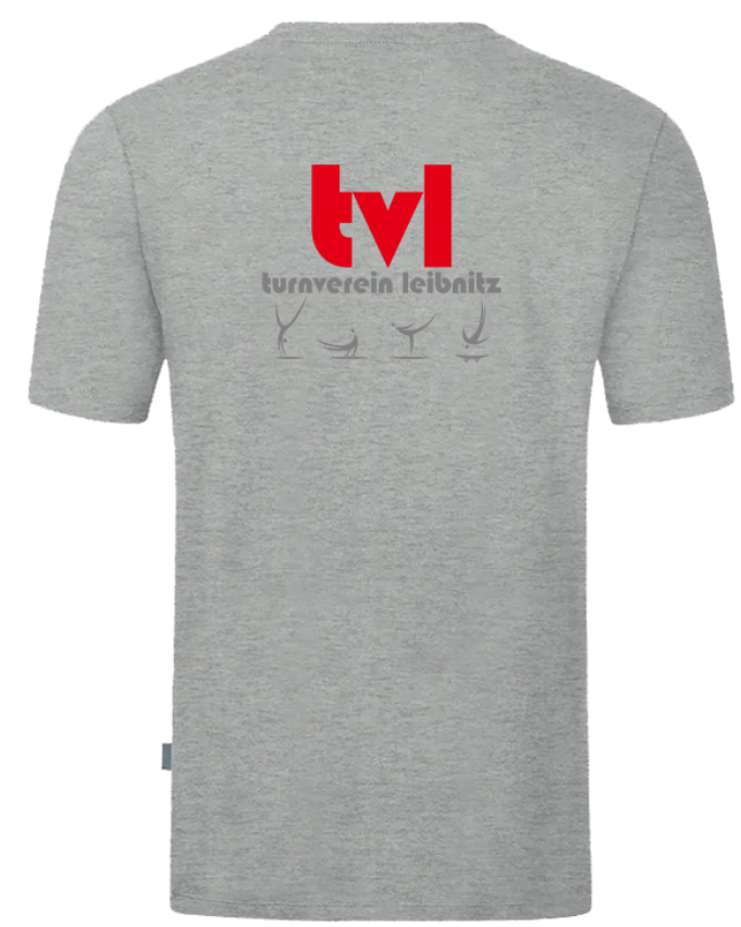 JAKO Organic Stretch T-Shirt Grau TV Leibnitz