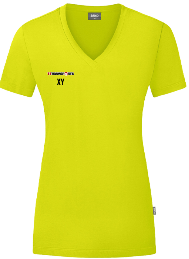 JAKO Organic T-Shirt Damen Lime TV Leibnitz