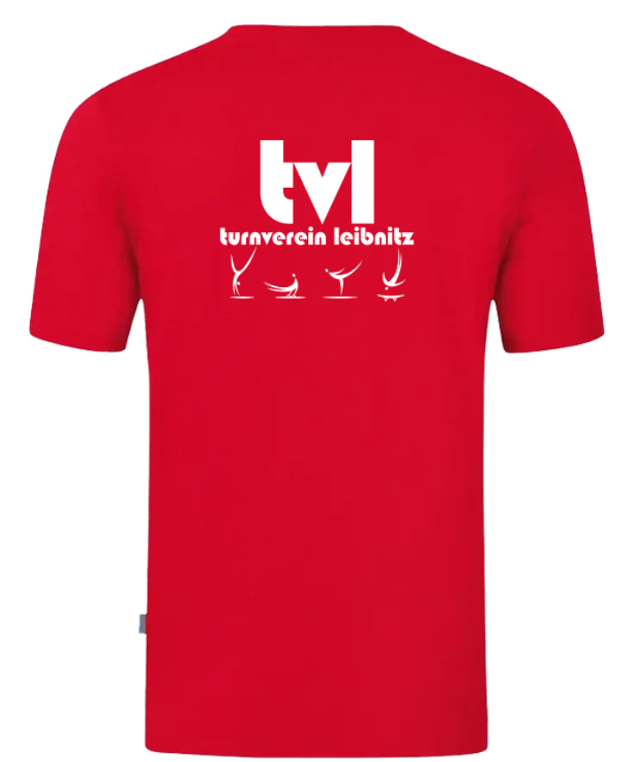 JAKO Organic T-Shirt Rot TV Leibnitz