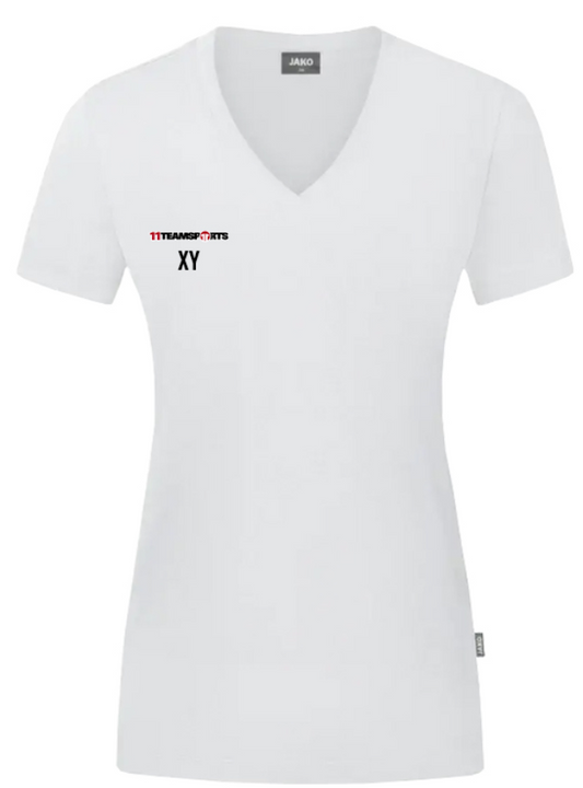 JAKO Organic Stretch T-Shirt Damen Weiß TV Leibnitz