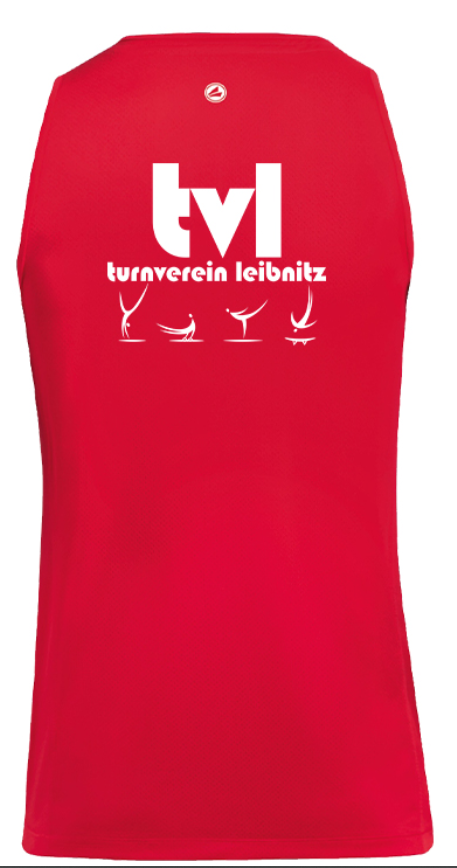 JAKO Run 2.0 Tanktop Running Kids Rot TV Leibnitz