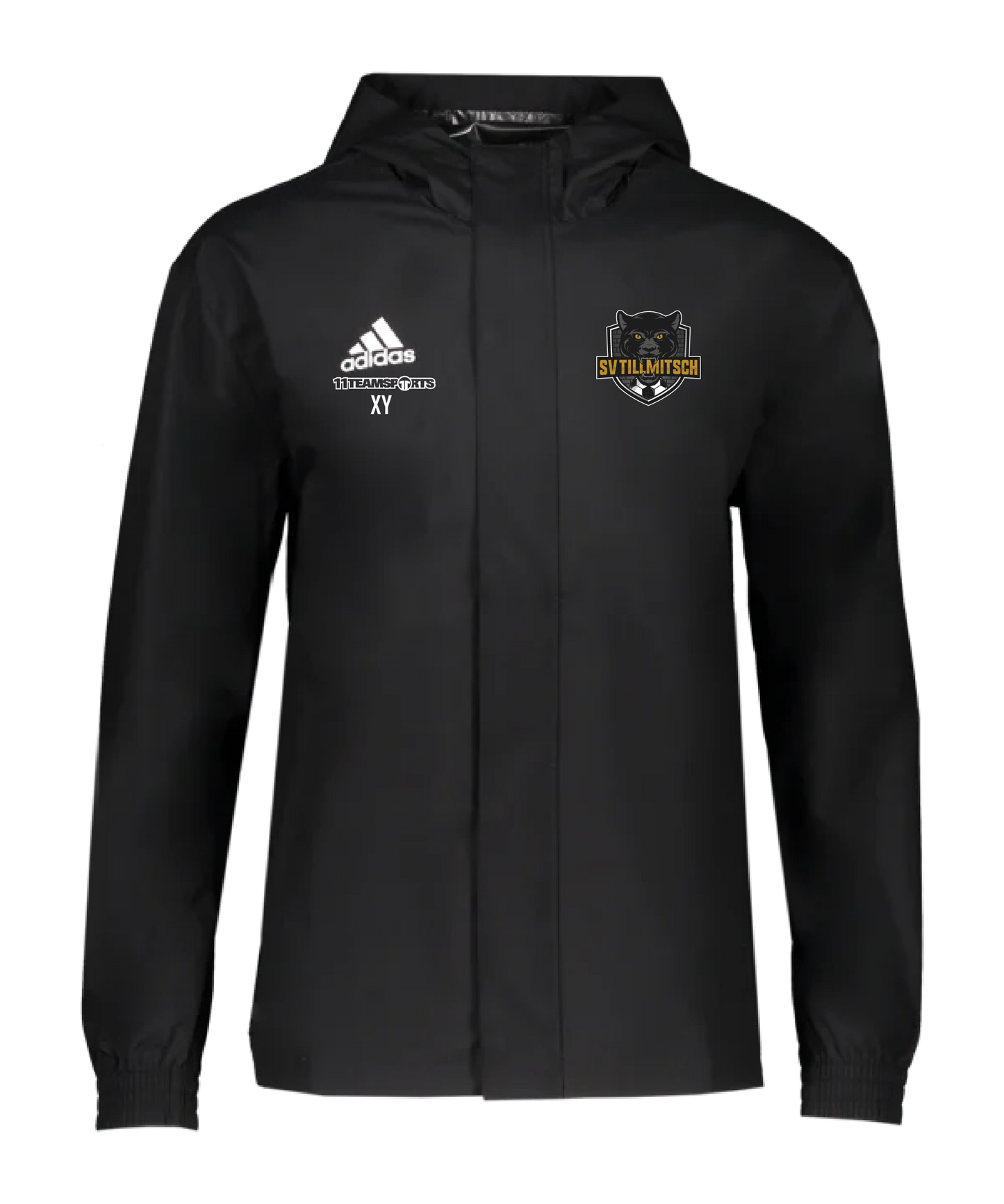 Adidas Regenjacke Schwarz SV Tillmitsch Panthers