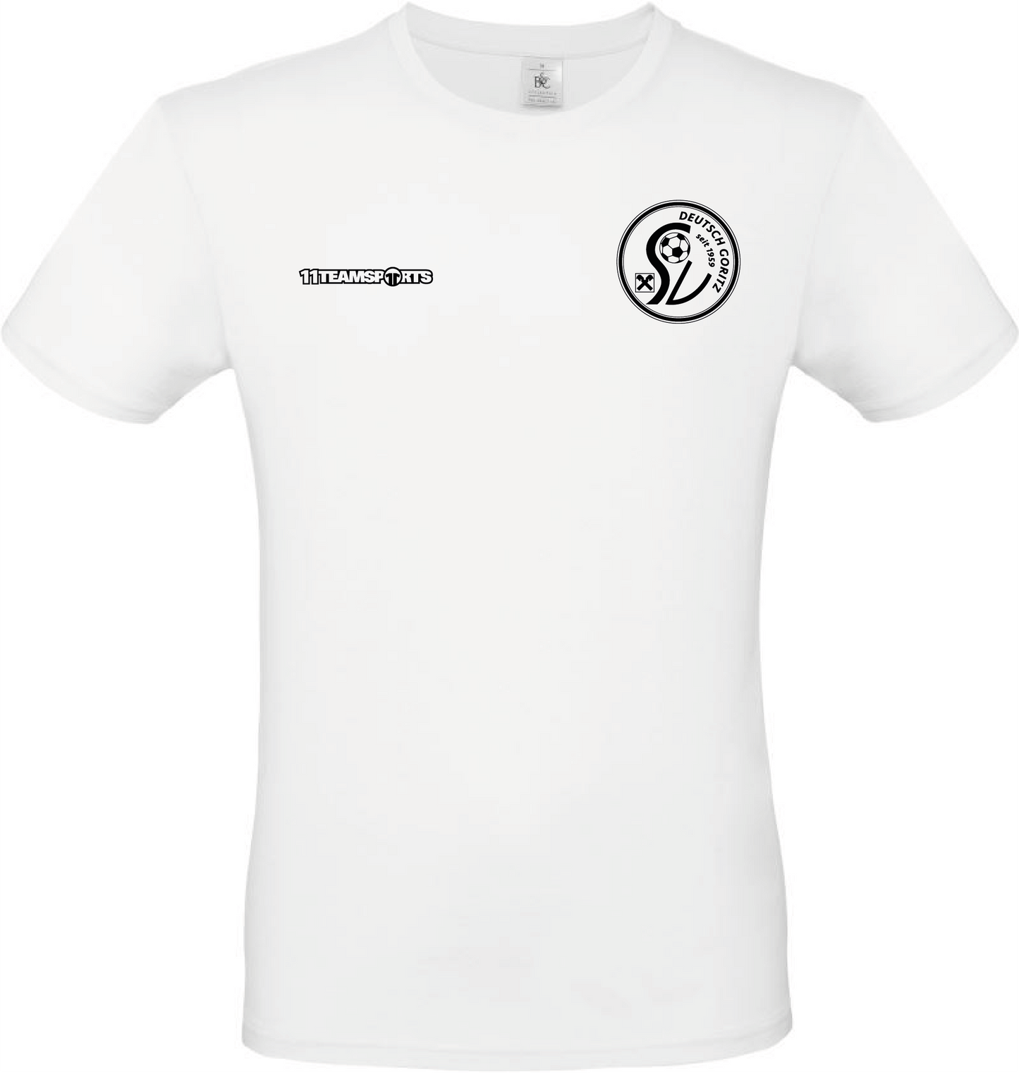 B&C T-Shirt Weiss SV Deutsch Goritz