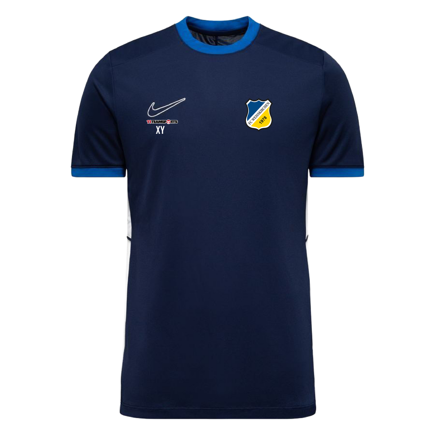 Nike Academy 25 Trainingsshirt Kids Blau FC Weißkirchen