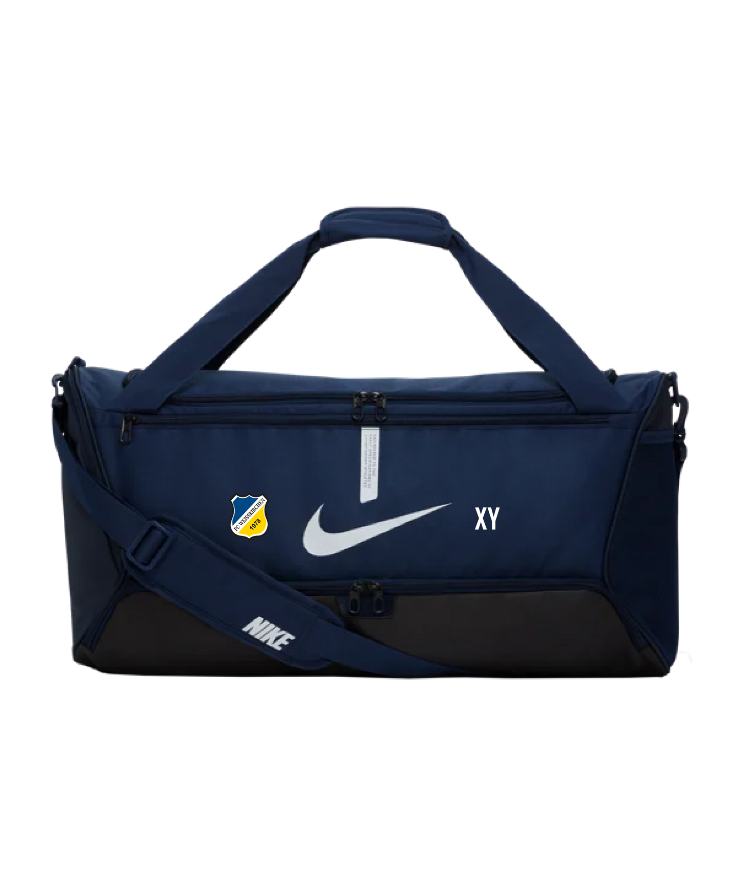 Nike Academy Team Duffel Tasche Medium Blau FC Weißkirchen