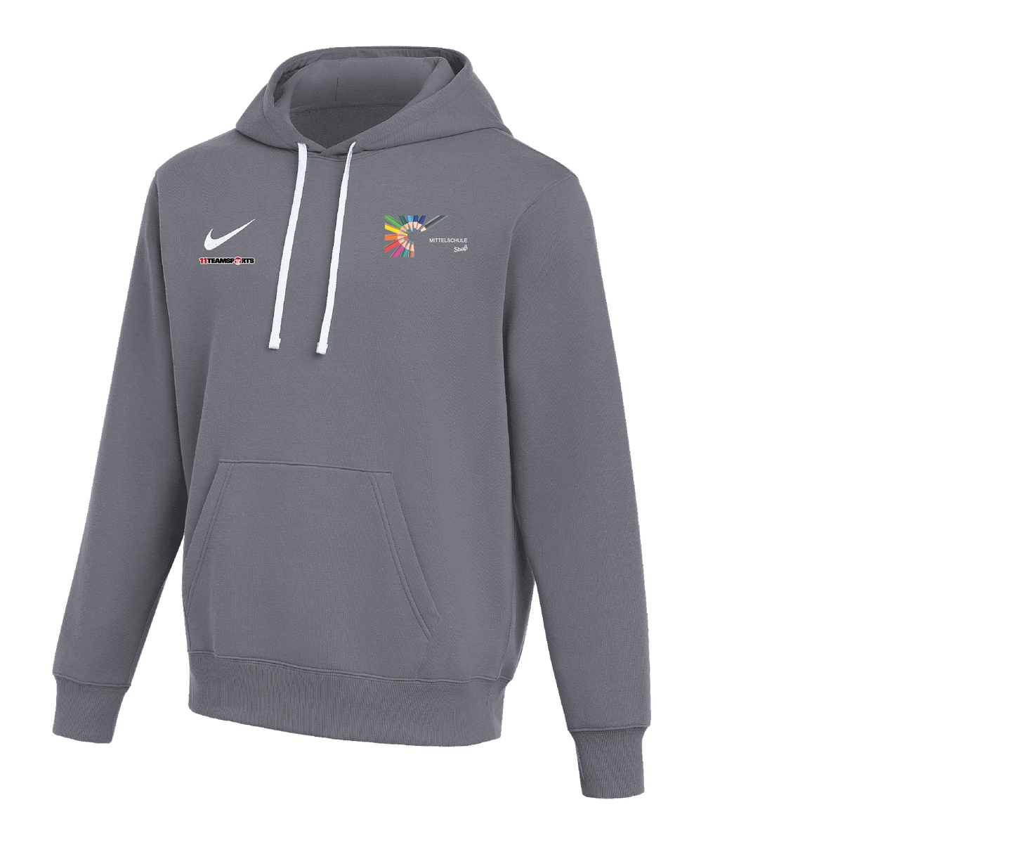 Nike Park 26 Hoody Grau MS Straß