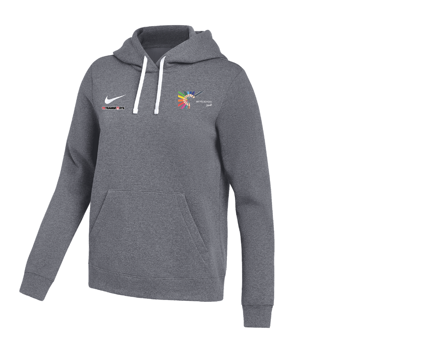 Nike Park 26 Hoody Damen Grau MS Straß
