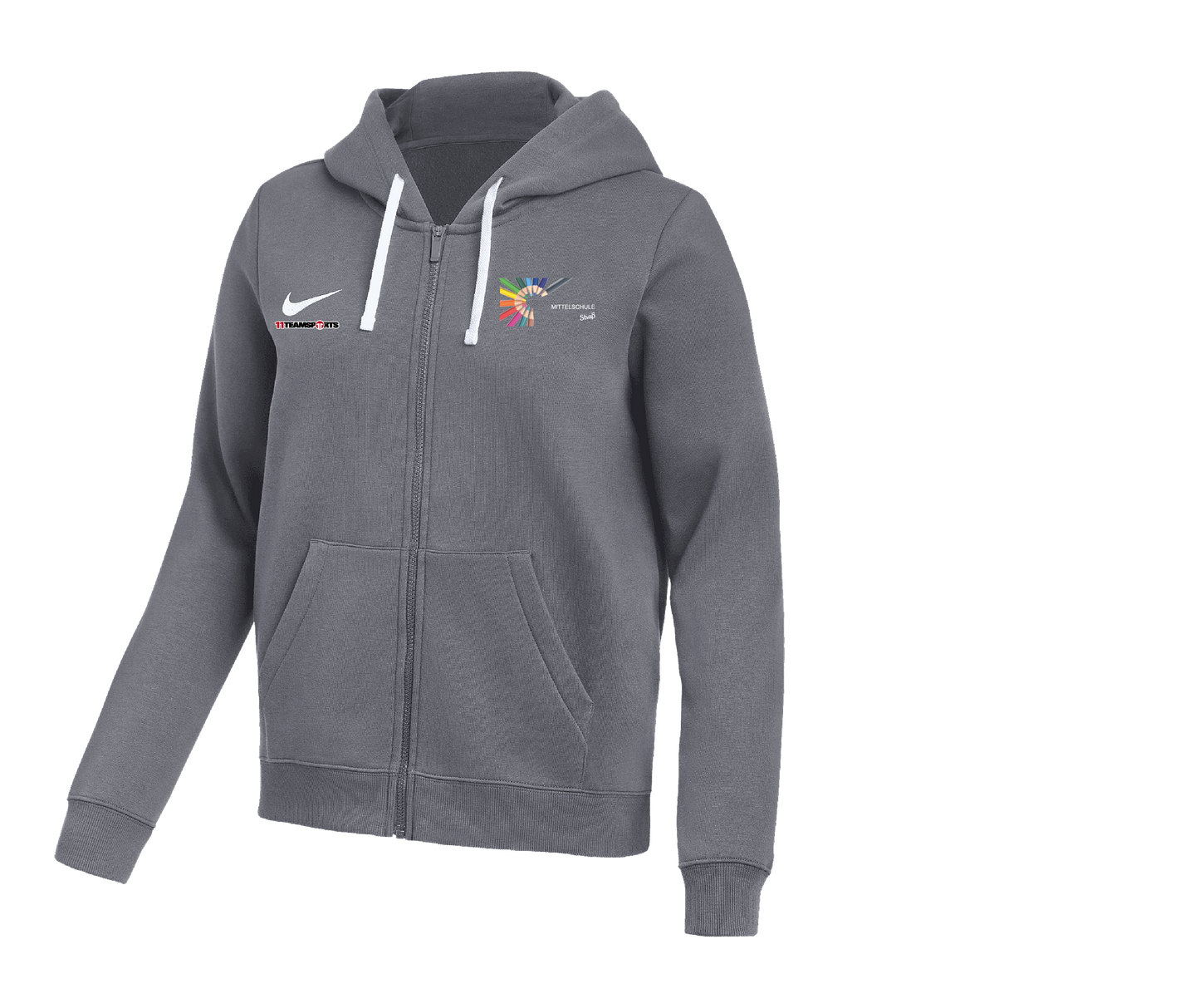 Nike Park 26 Sweatjacke Damen Grau MS Straß