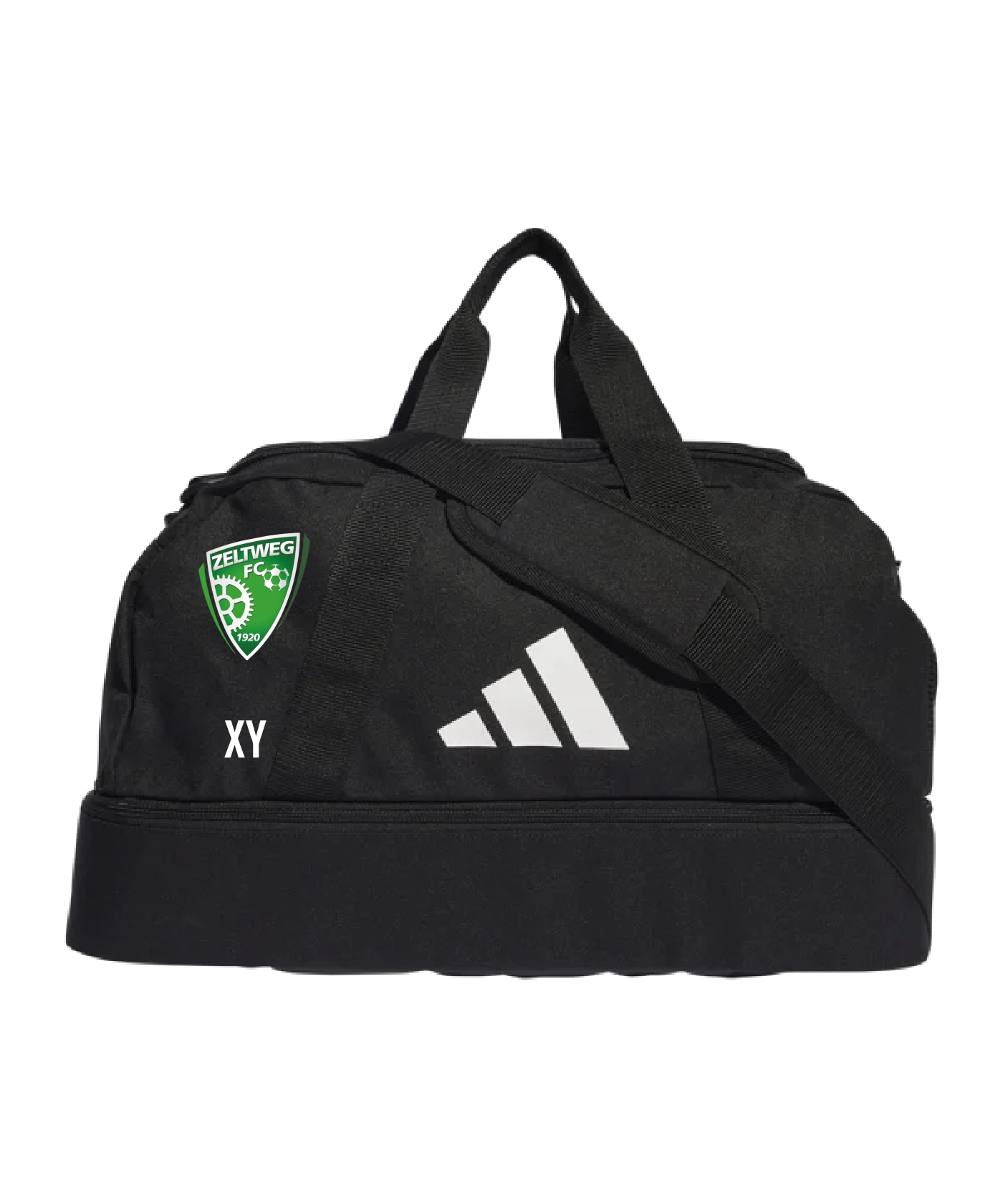 ADIDAS Tiro League Duffel Bag Gr. S Schwarz Weiss FC Zeltweg