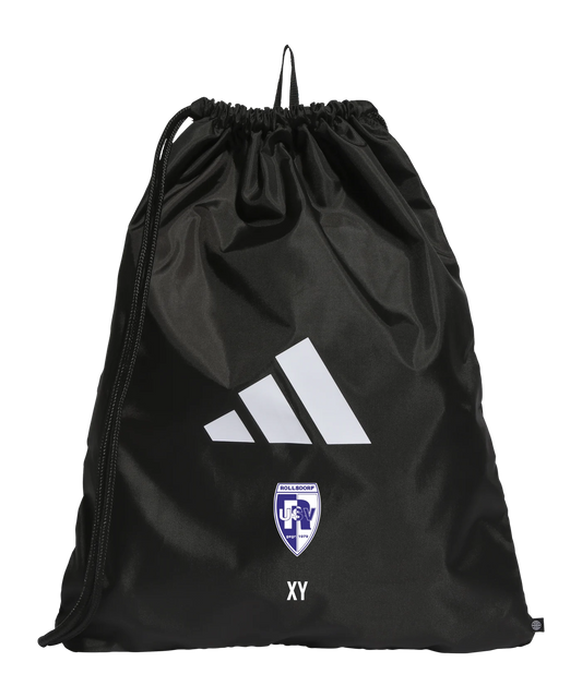 ADIDAS Tiro League Gymsack Schwarz Weiss USV Rollsdorf
