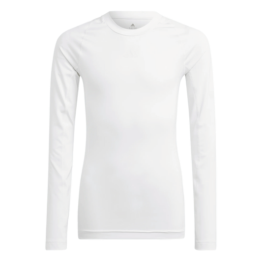 ADIDAS Techfit Underwear Mock Longsleeve Kids Weiß SV Justiz Kids