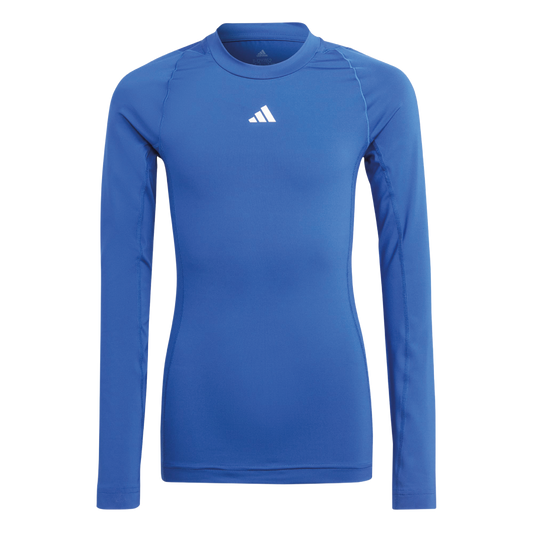 ADIDAS Techfit Aeroready Shirt langarm Kids Blau SV Justiz Kids