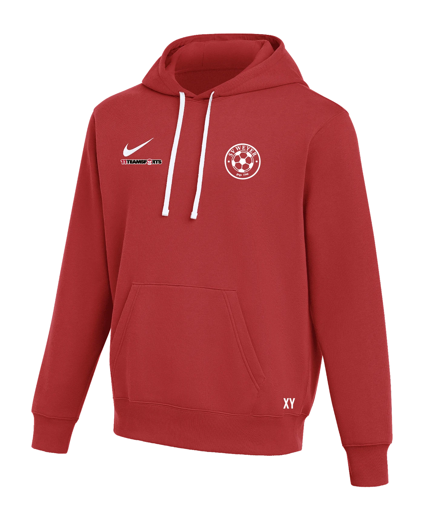 NIKE Park 26 Hoody Rot SV Weyer