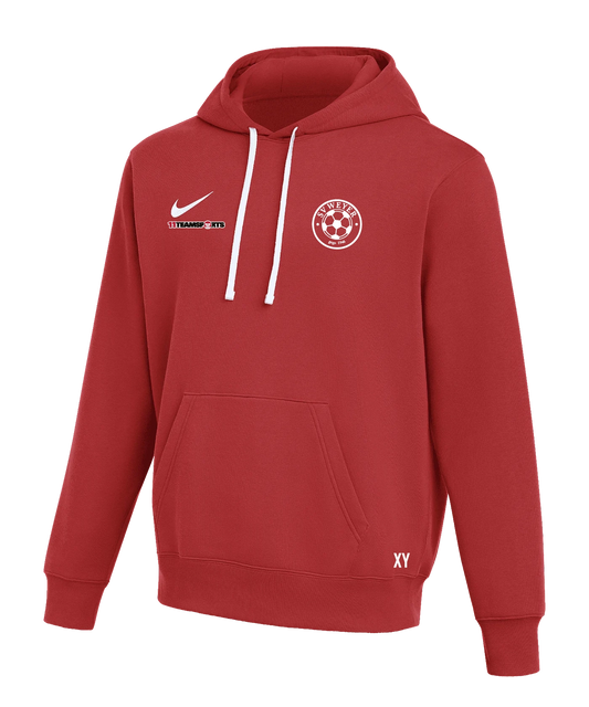 NIKE Park 26 Hoody Rot SV Weyer