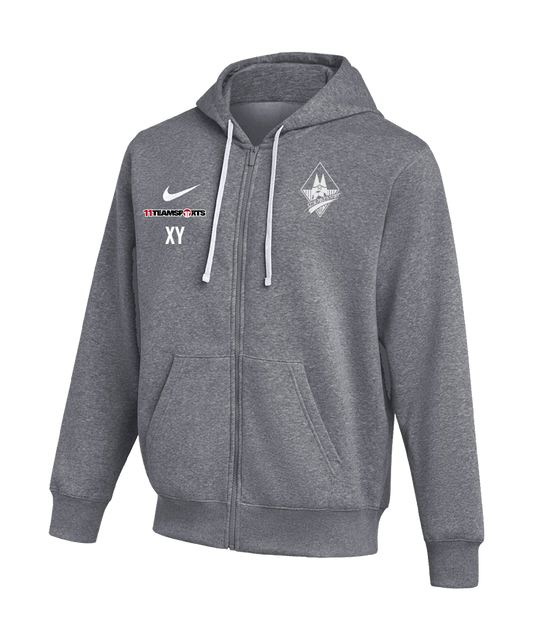NIKE Park 26 Kapuzenjacke Kids Grau SC Schwanenstadt