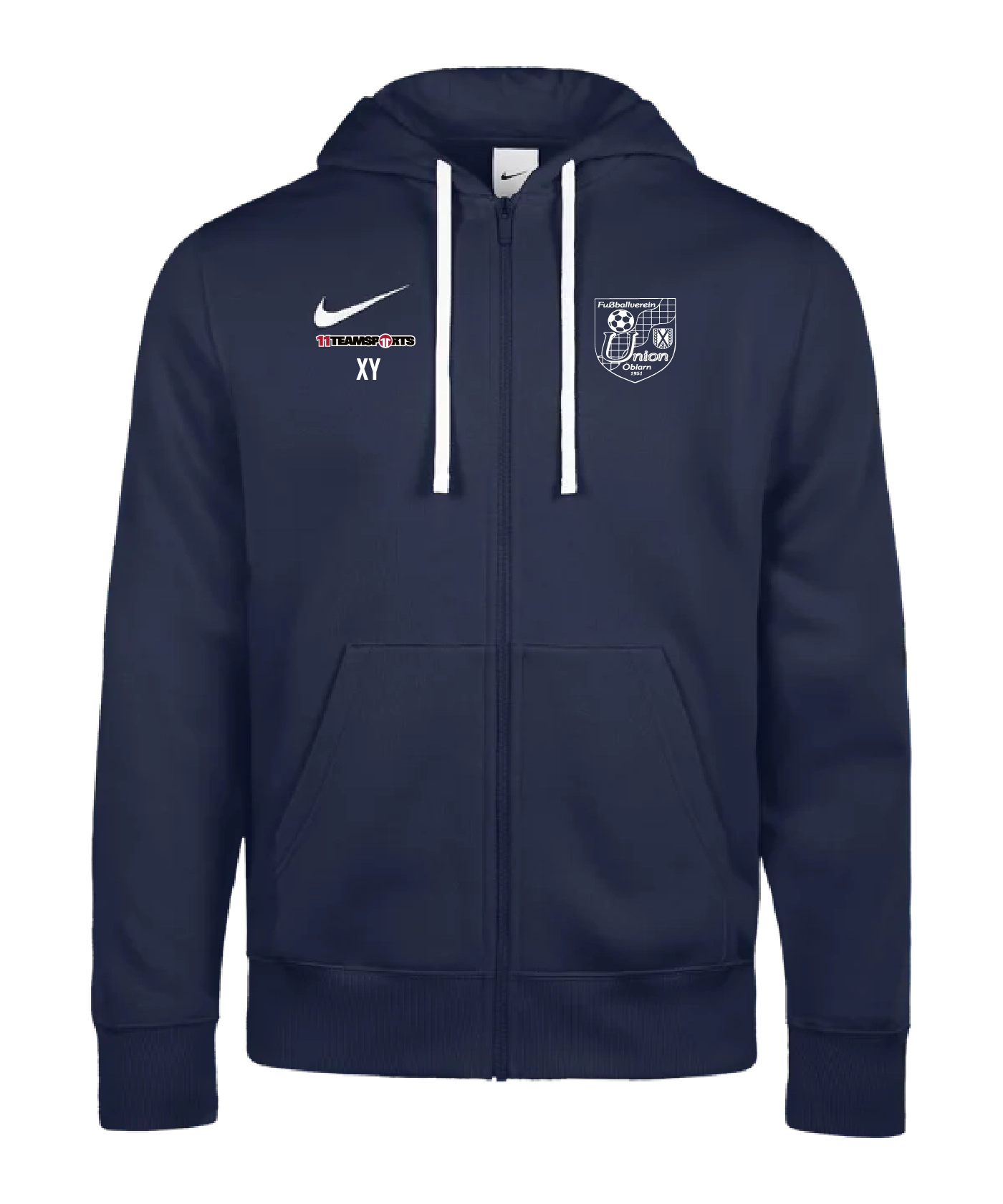 NIKE Park 26 Sweatjacke Blau FSV Öblarn