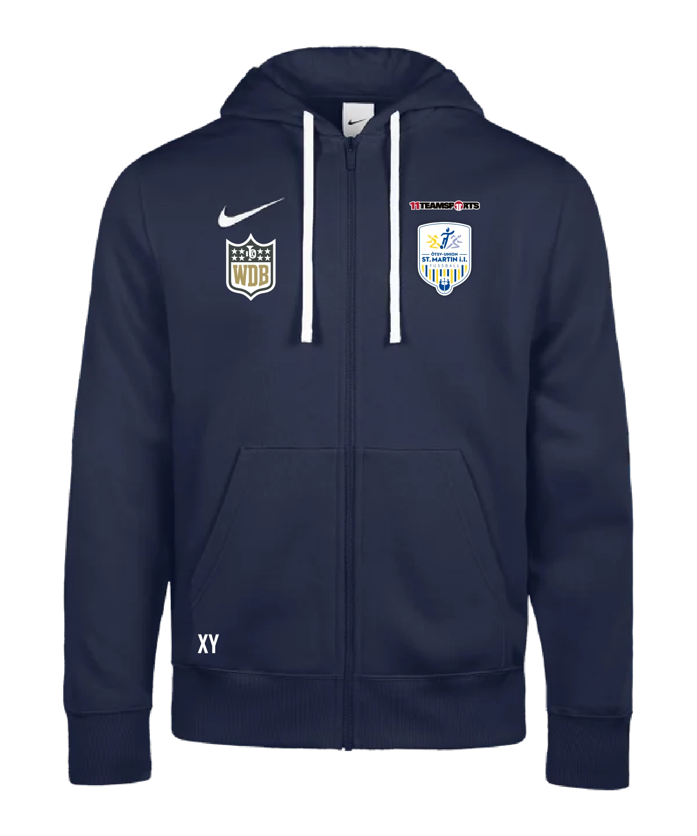 NIKE Park 26 Sweatjacke Blau ÖTSV Union St. Martin
