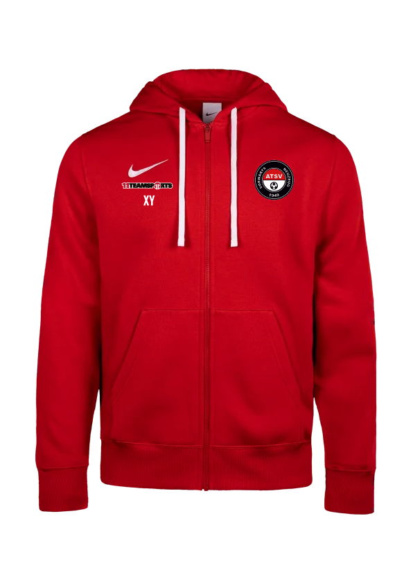NIKE Park 26 Sweatjacke Rot ATSV Vorwärts Neuzeug