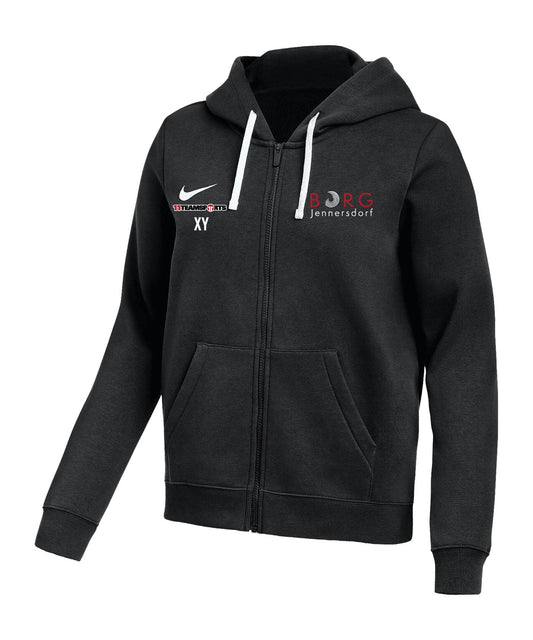 NIKE Park 26 Sweatjacke Kapuzenjacke Damen Schwarz BORG Jennersdorf