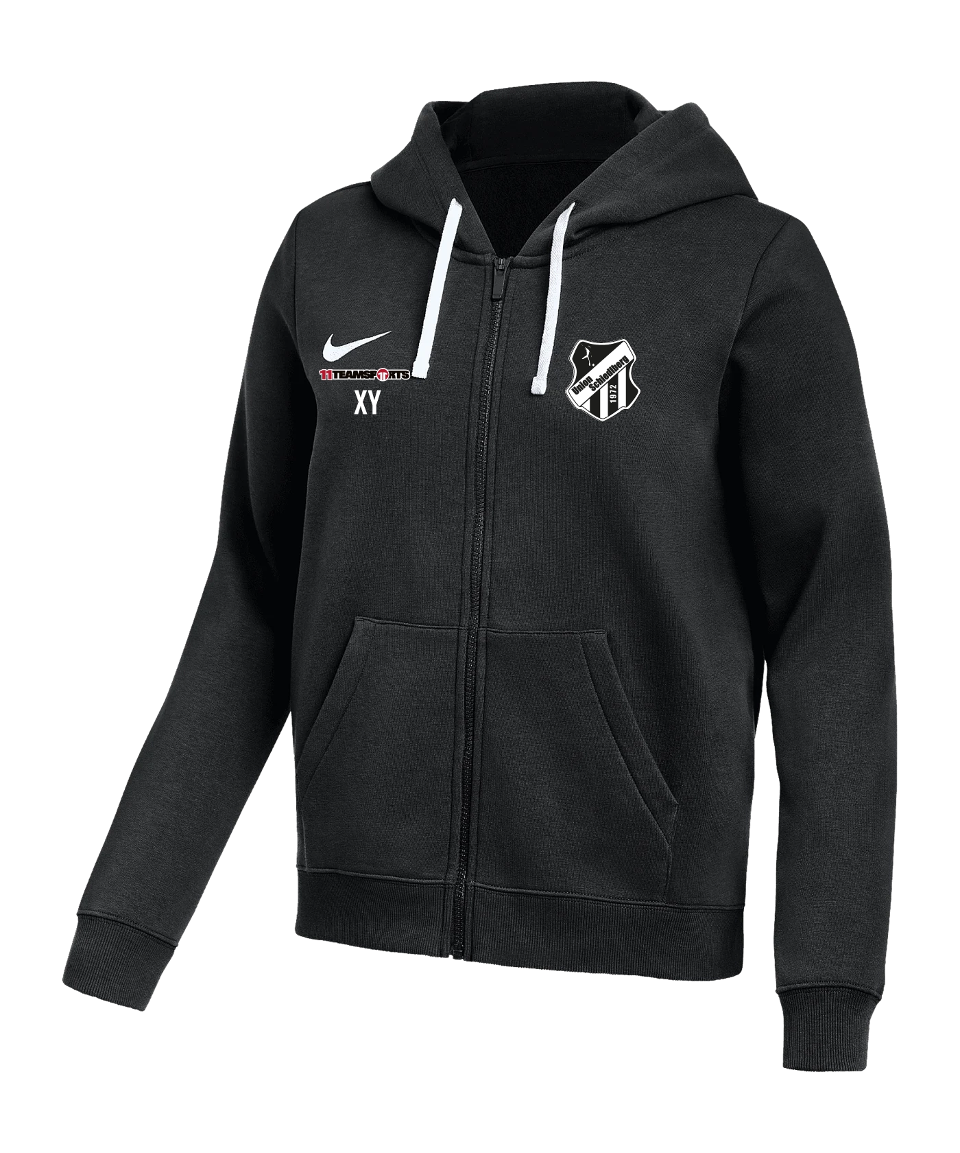 NIKE Park 26 Kapuzenjacke Damen Schwarz Union Schiedlberg