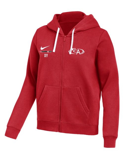 NIKE Park 26 Kapuzenjacke Damen Rot FC Altmünster