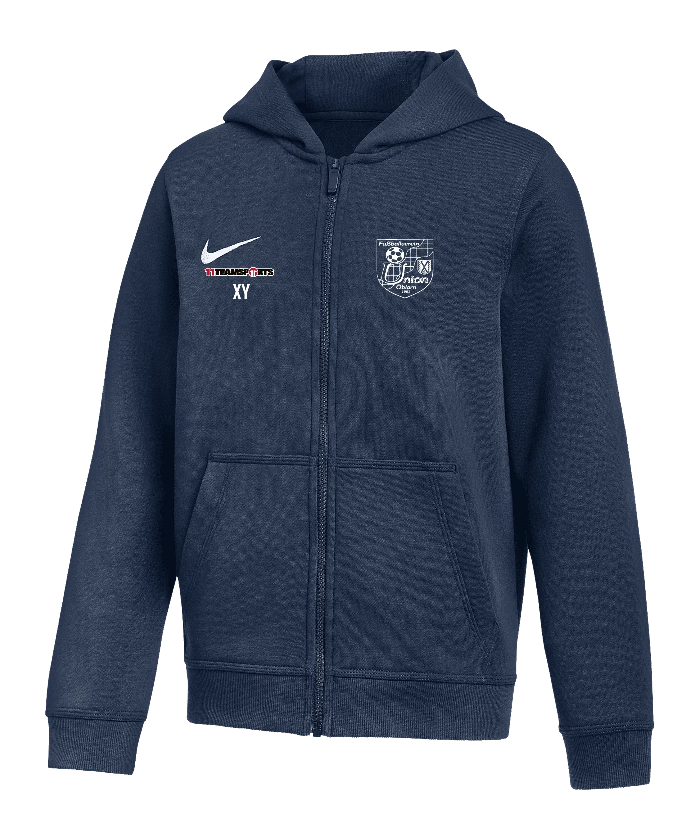 NIKE Park 26 Sweatjacke Kids Blau FSV Öblarn
