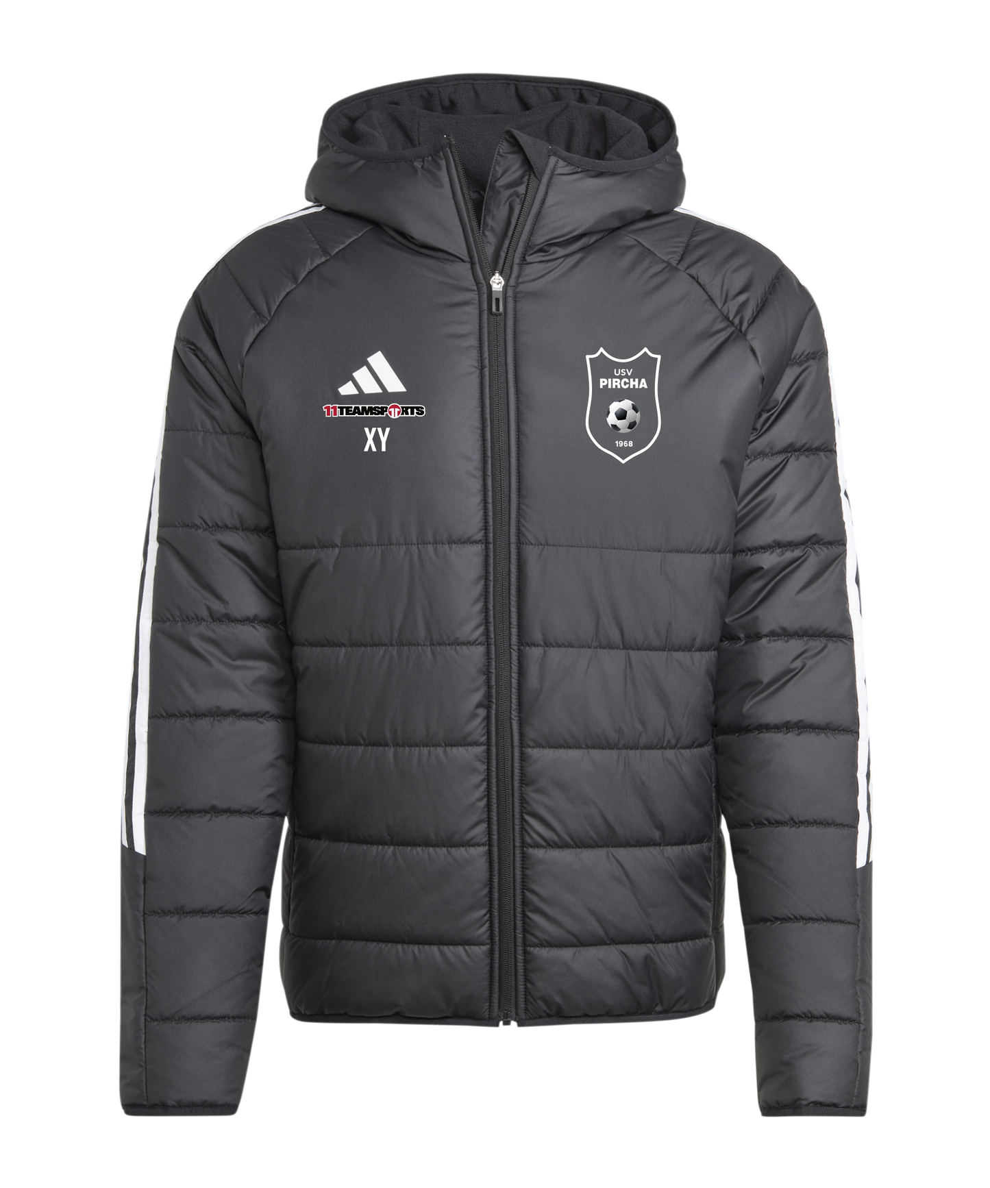 ADIDAS Tiro 24 Winterjacke Schwarz Weiss USV Pircha