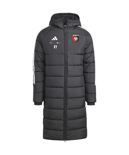 adidas Tiro 24 Long Coachjacke Schwarz Weiss USC Bad Blumau