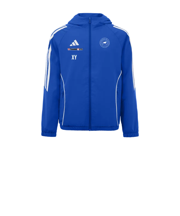 adidas Tiro 24 Windbreaker Kids Blau Weiss Union Haag