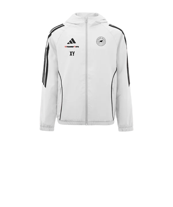 adidas Tiro 24 Windbreaker Kids Weiss Schwarz Union Haag