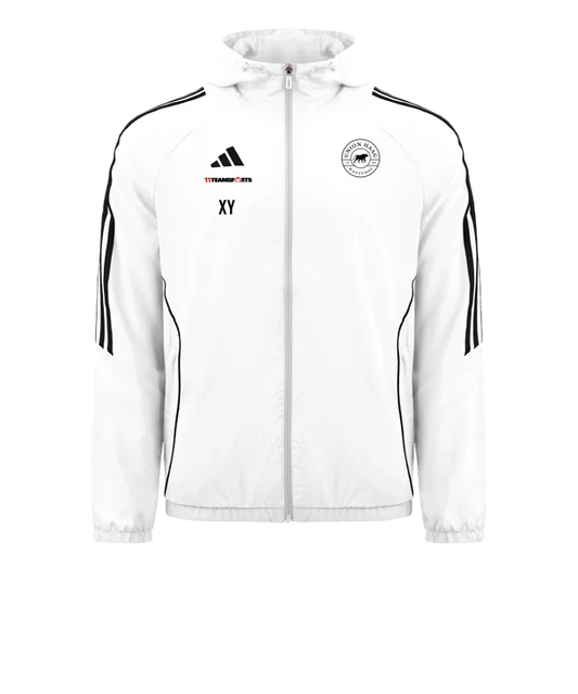 adidas Tiro 24 Windbreaker Weiss Schwarz Union Haag