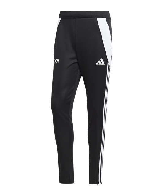 ADIDAS iro 24 Trainingshose Slim Schwarz Weiss Ini