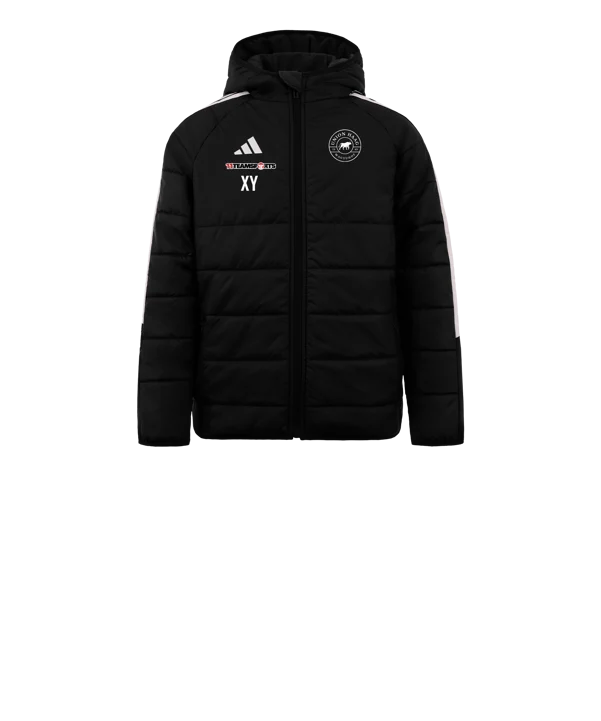 adidas Tiro 24 Winterjacke Kids Schwarz Weiss Union Haag