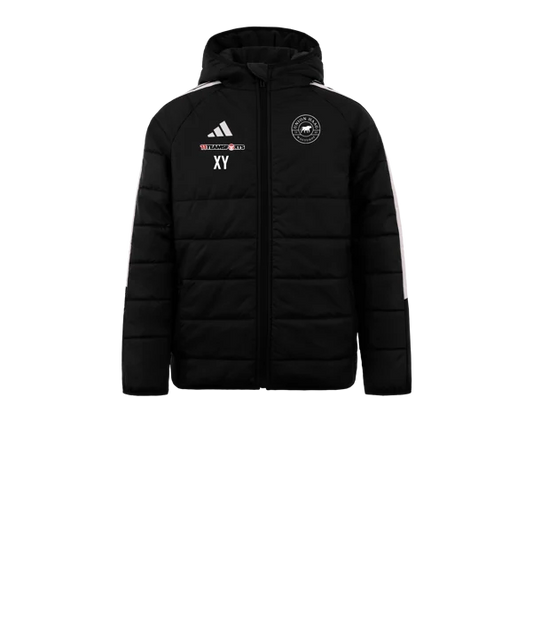 adidas Tiro 24 Winterjacke Kids Schwarz Weiss Union Haag