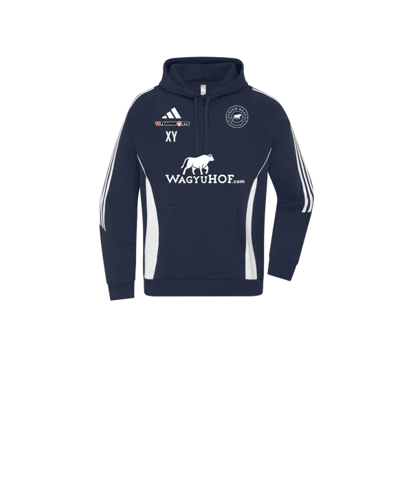 adidas Tiro 24 Hoody Kids Blau Weiss Union Haag