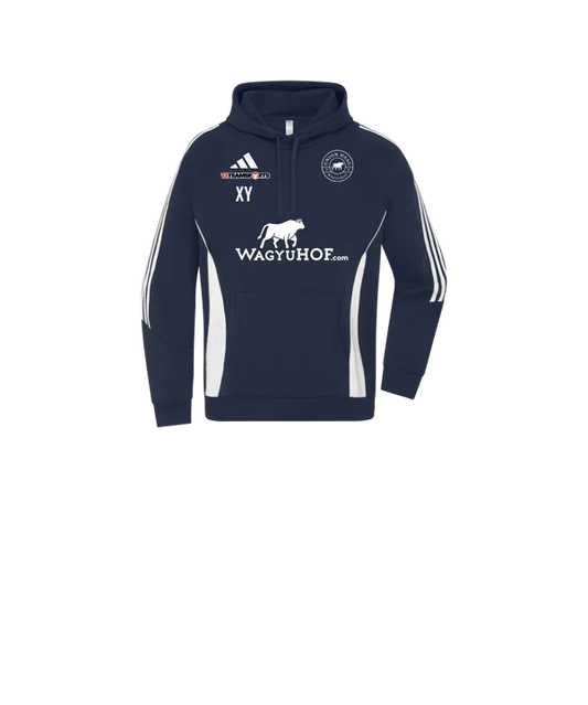 adidas Tiro 24 Hoody Kids Blau Weiss Union Haag