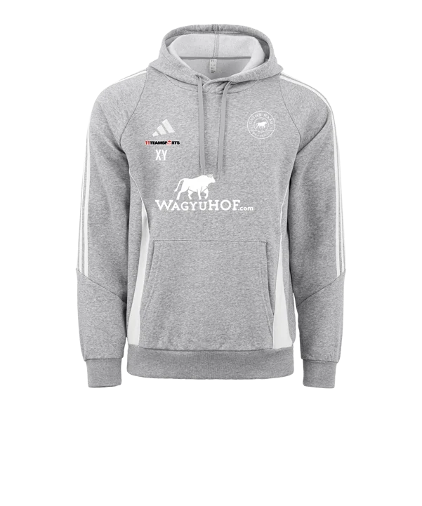 adidas Tiro 24 Hoody Grau Weiss Union Haag